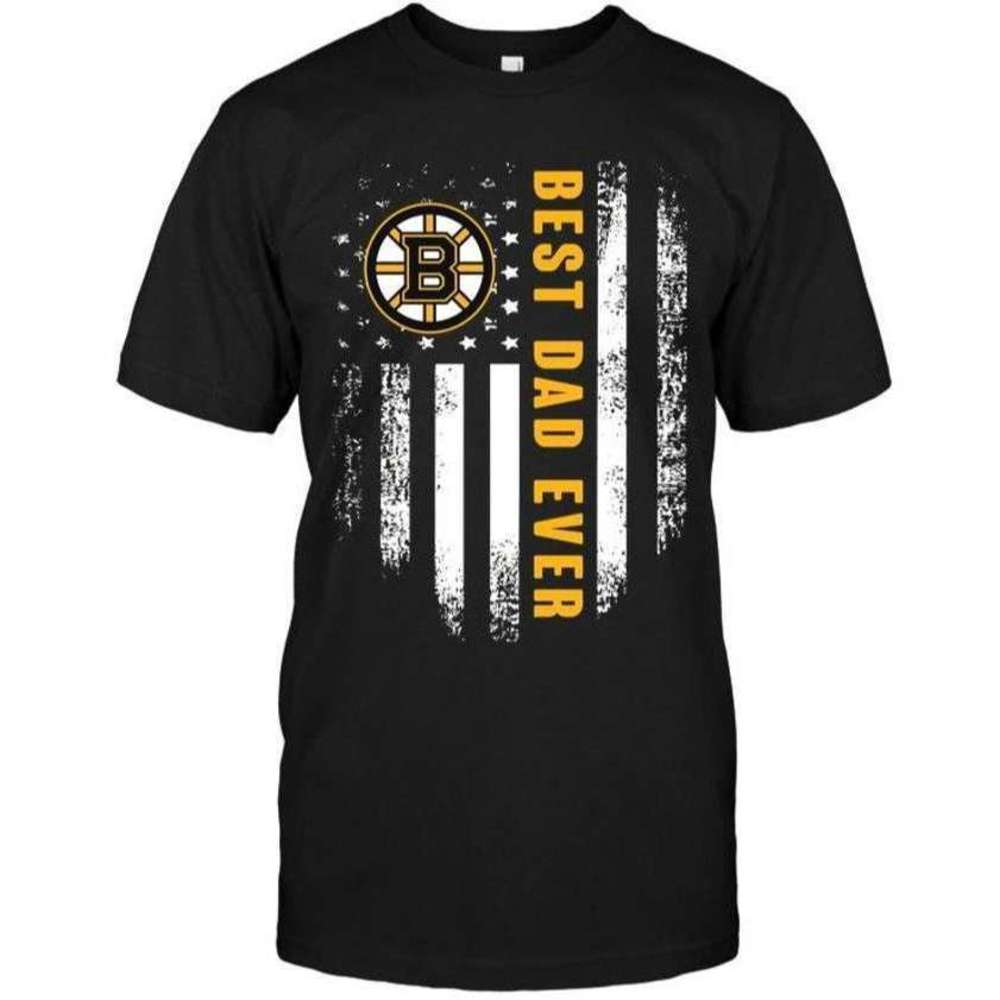 Best Boston Bruins Dad Ever T Shirt